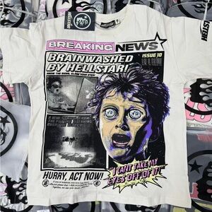 Hellstar Shirt Breaking News | Size S-XL | FAST SHIPPING 📦